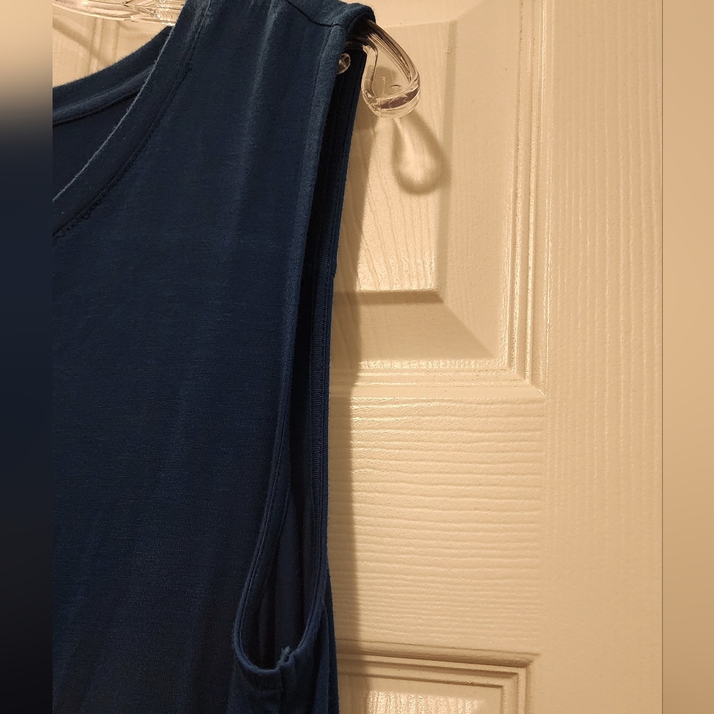 Soft Surroundings Eden Tiered Tunic Tank • High-Low Hem • Relaxed Fit • XLarge - Picture 4 of 8